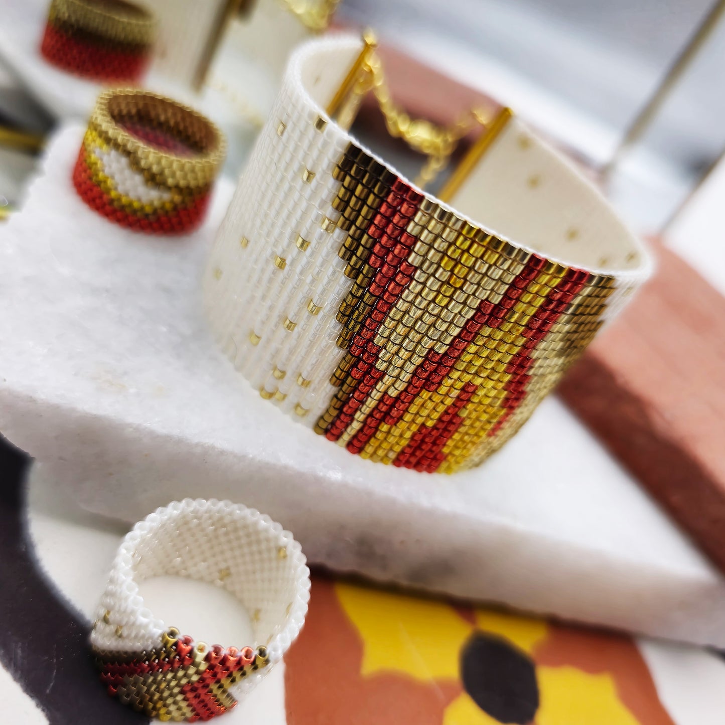 Pulseira Duna Flamejante