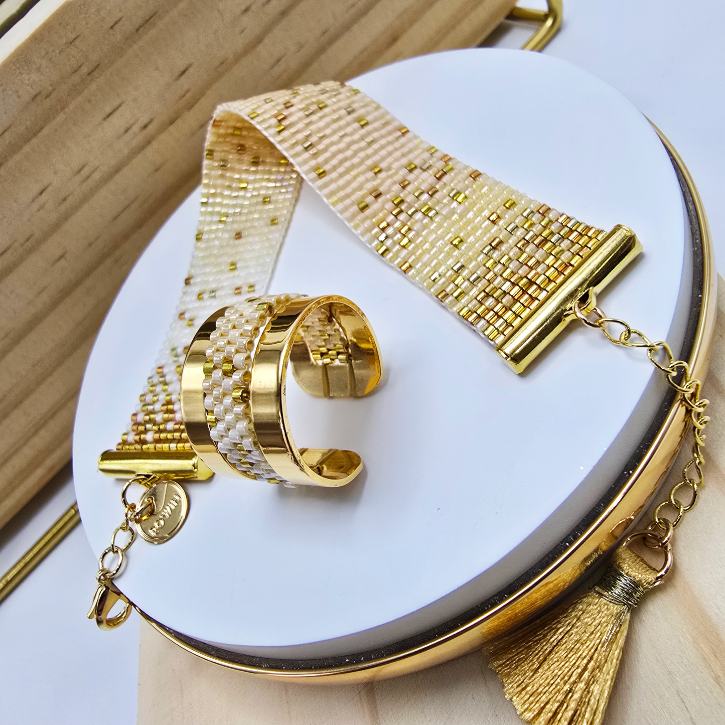 Pulseira Gradient Beige